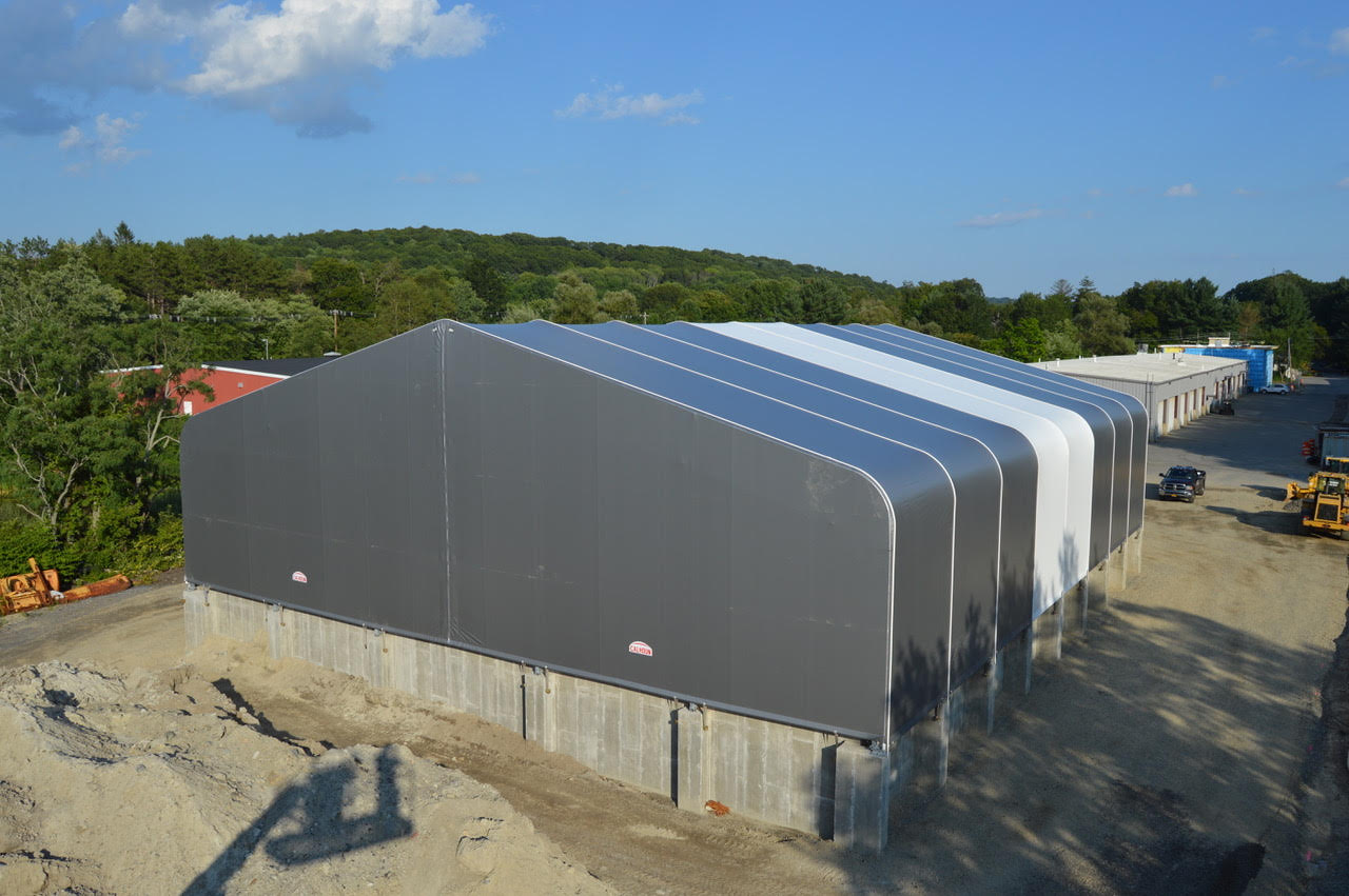 Low Slope Fabric Building
