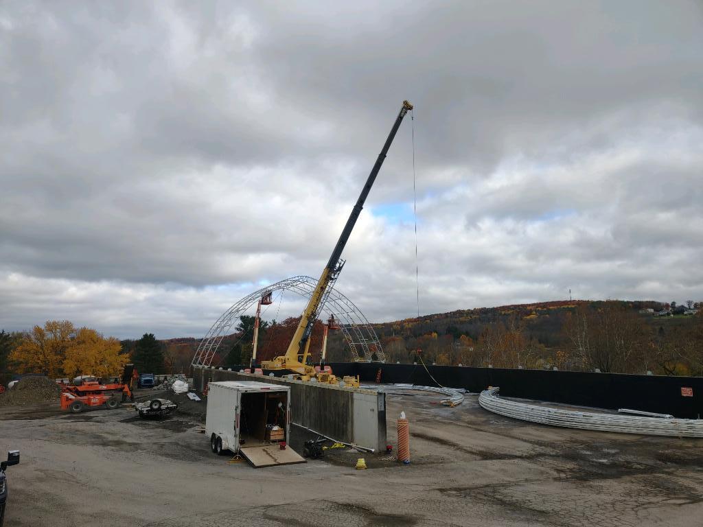 Town of Vestal 72'x148' Salt Storage Building