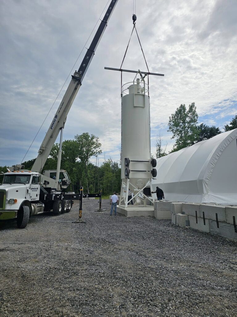 Concrete Plant - Building Progress