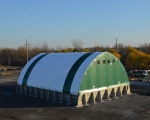 Salt Storage Fabric Building
