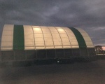 Salt Storage Fabric Building